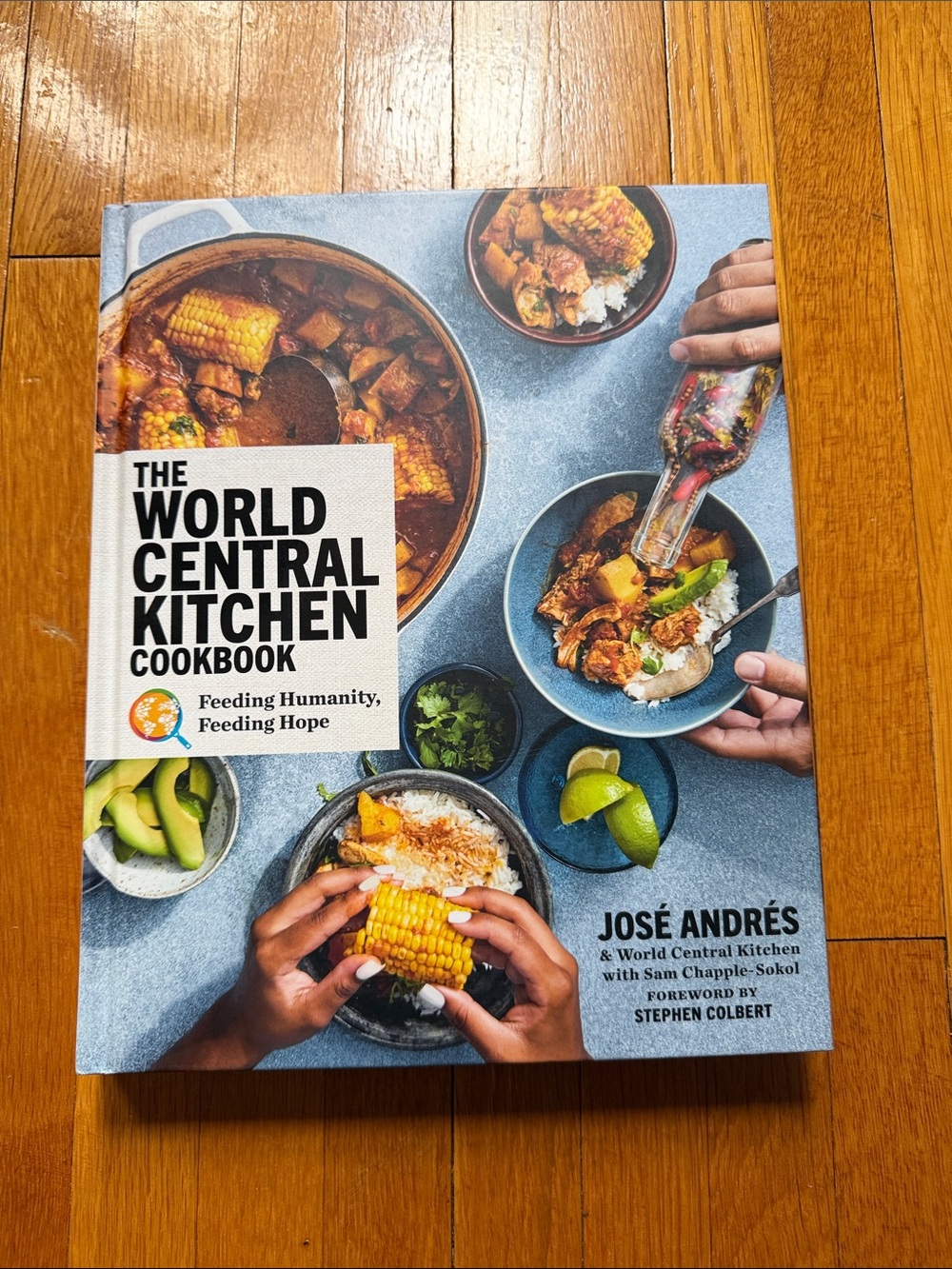 Cookbook by José Andrés - Blue Cover